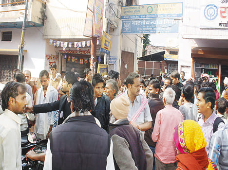 Commotion out of the banks, the finance minister also