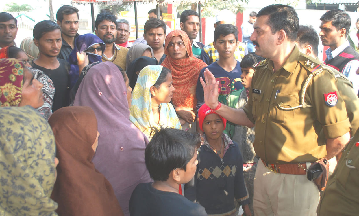 BDA notice SSP residence surrounded by fear