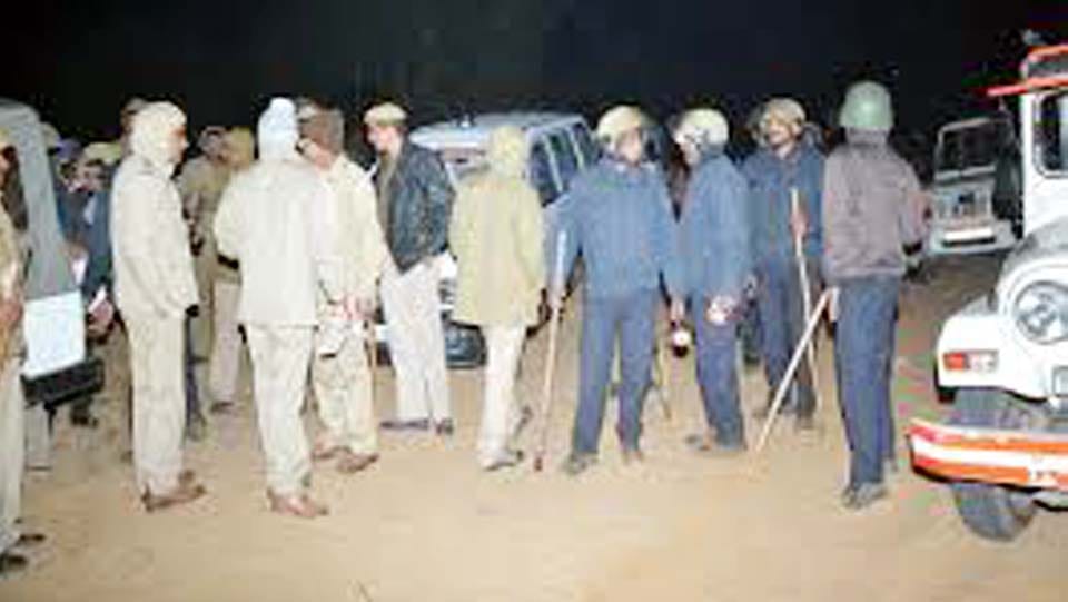 police registered a case against 62 persons who fired on team