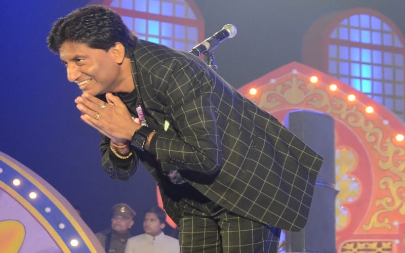 comedian raju shrivastav in lucknow mahotsav