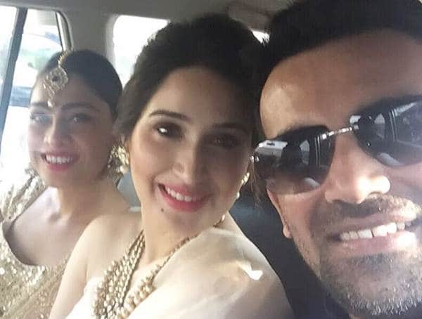 Former Indian cricketer Zaheer gets married to Bollywood actress sagarika ghatge