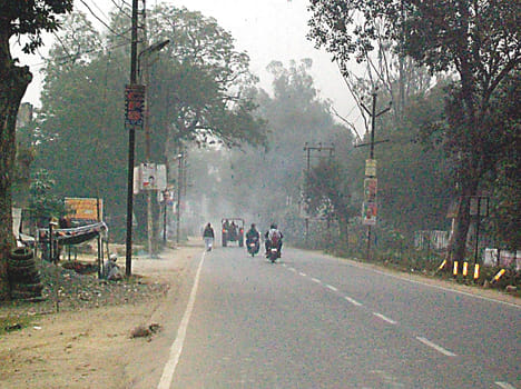 Surya came three days later, cold winds continued