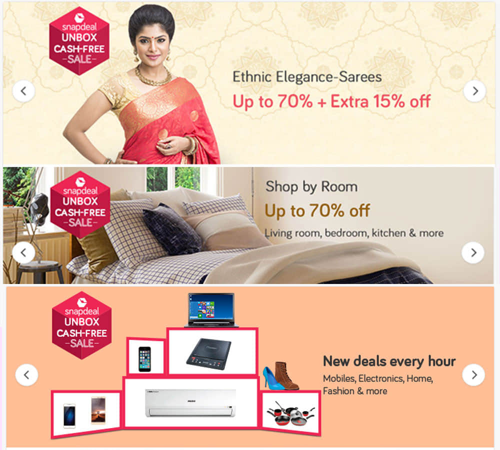 snapdeal brings unbox cash free sale get almost eighty percent discount