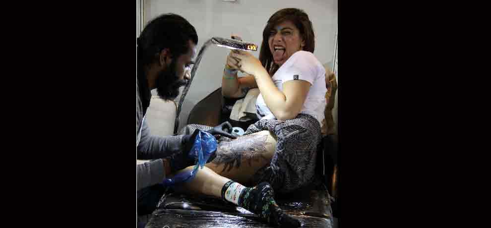 tattoo fest in delhi and craze in youth for it