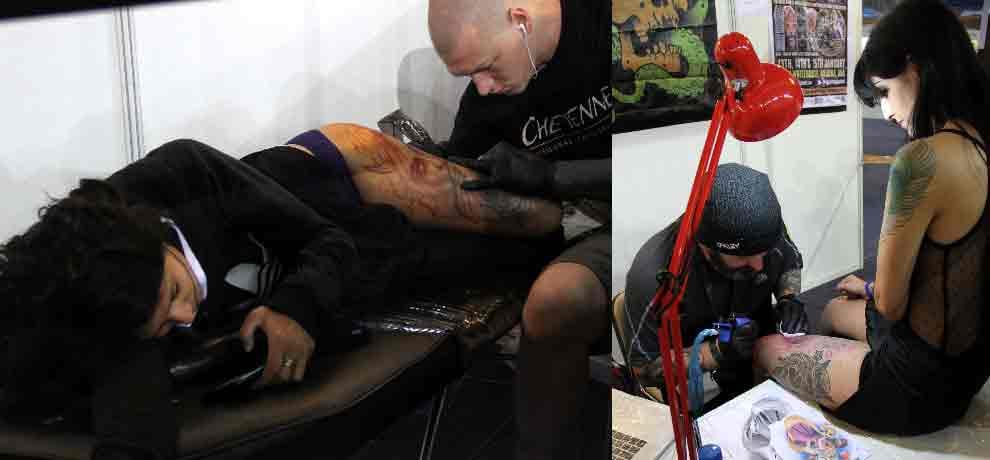 tattoo fest in delhi and craze in youth for it
