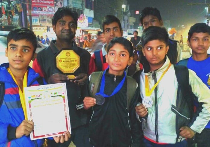 Winner honored in kashipur