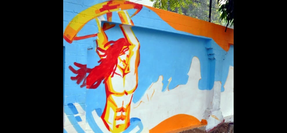 the walls also will give the message of GITA