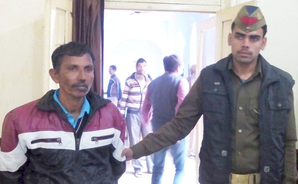 A school employee arrested on child molestation