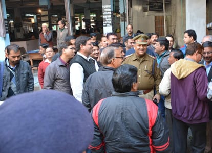 adgc arrested with five lakh bribe.