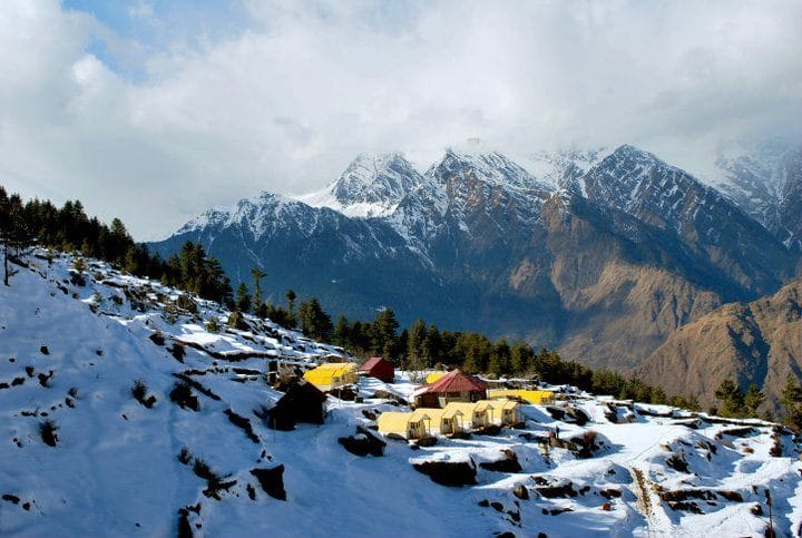 honeymoon hut in auli