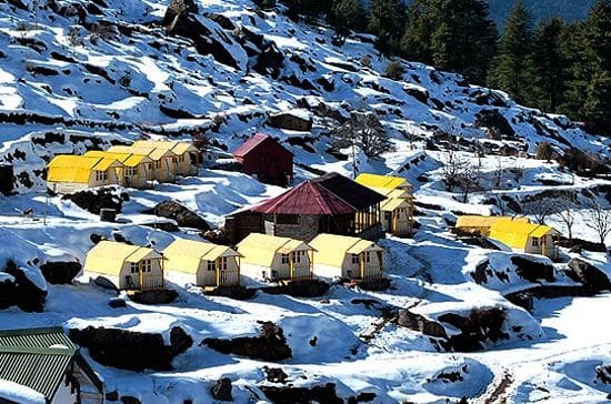 honeymoon hut in auli