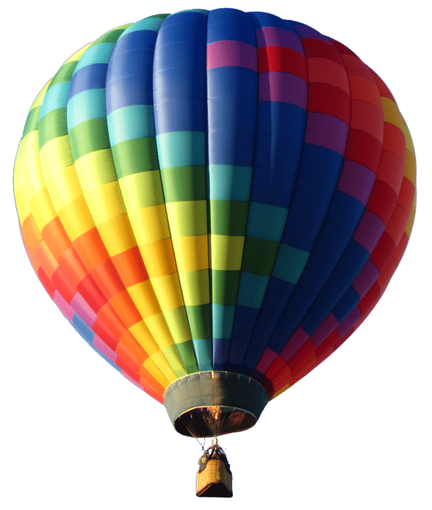 Pay eight times as much hot air balloon flight