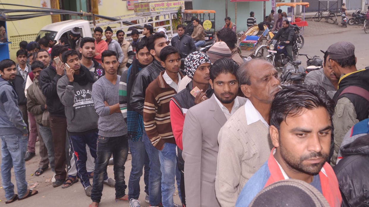 Banks closed, ATMs are empty