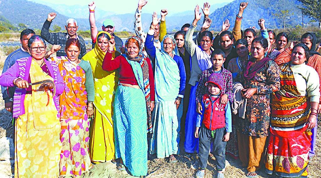 Villagers have performed strongly against illegal mining