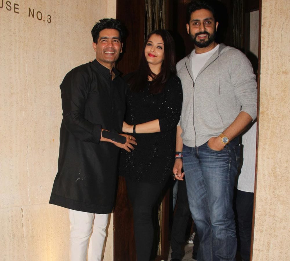 bollywood stars in manish malhotra birthday party