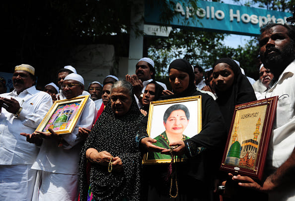 Disputed political journey yet supporters were worship Jayalalitha