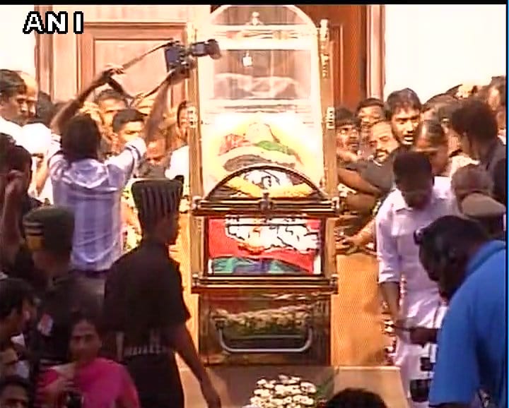 Tamil Nadu CM J Jayalaithaa passes away after a cardiac arrest