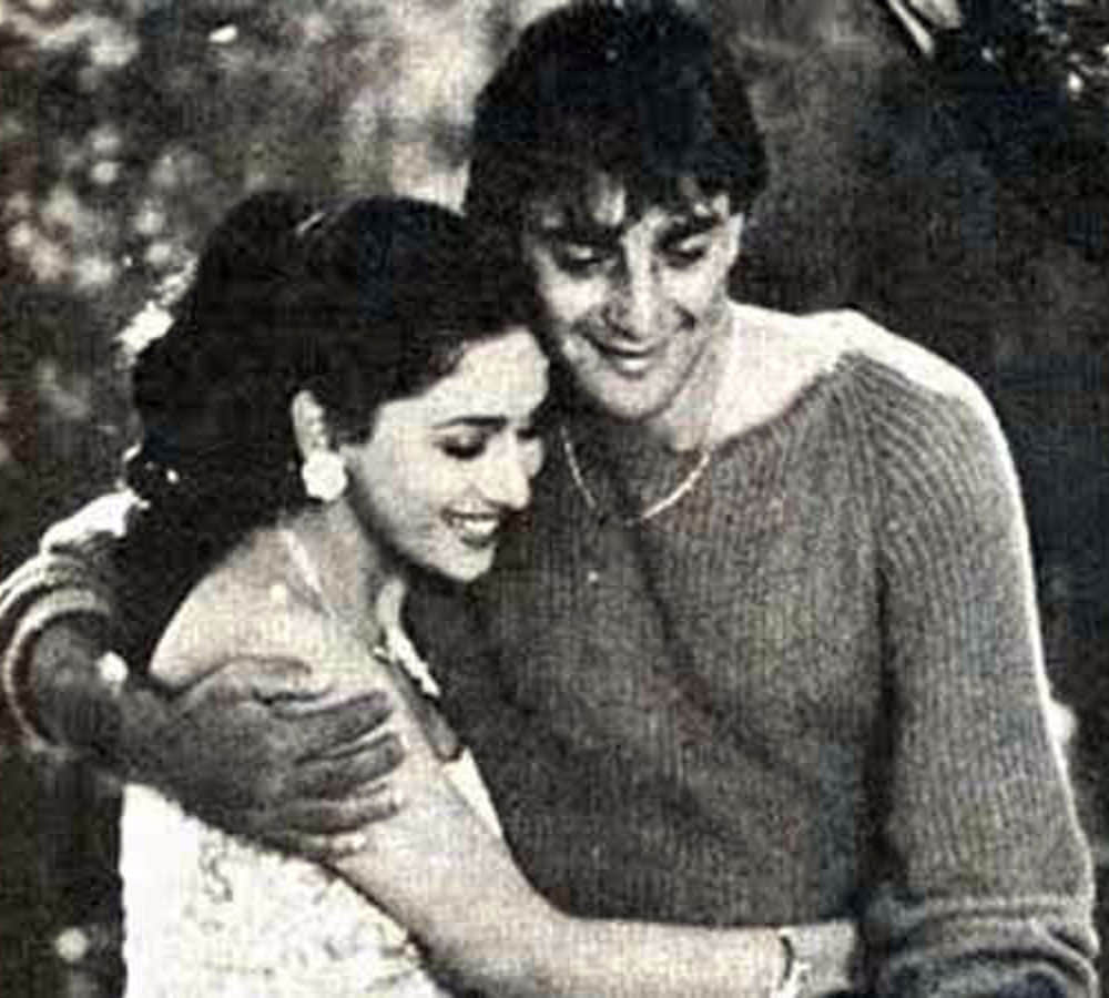 Madhuri Dixit and Sanjay Dutt Untold love Story when wife richa sharma know about husband affair