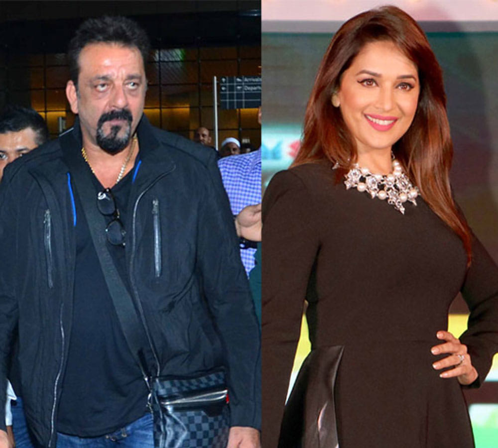 madhuri dixit call to sanjay dutt after 25 years 