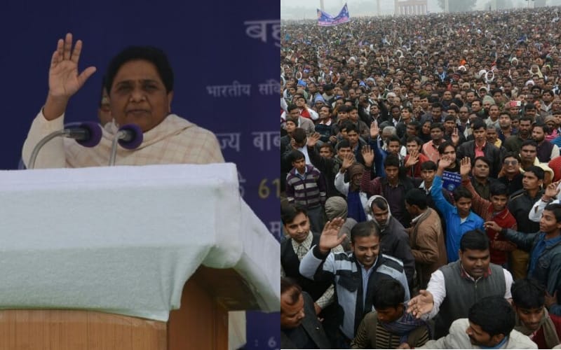 mayawati rally on ambedkar parinirvan diwas
