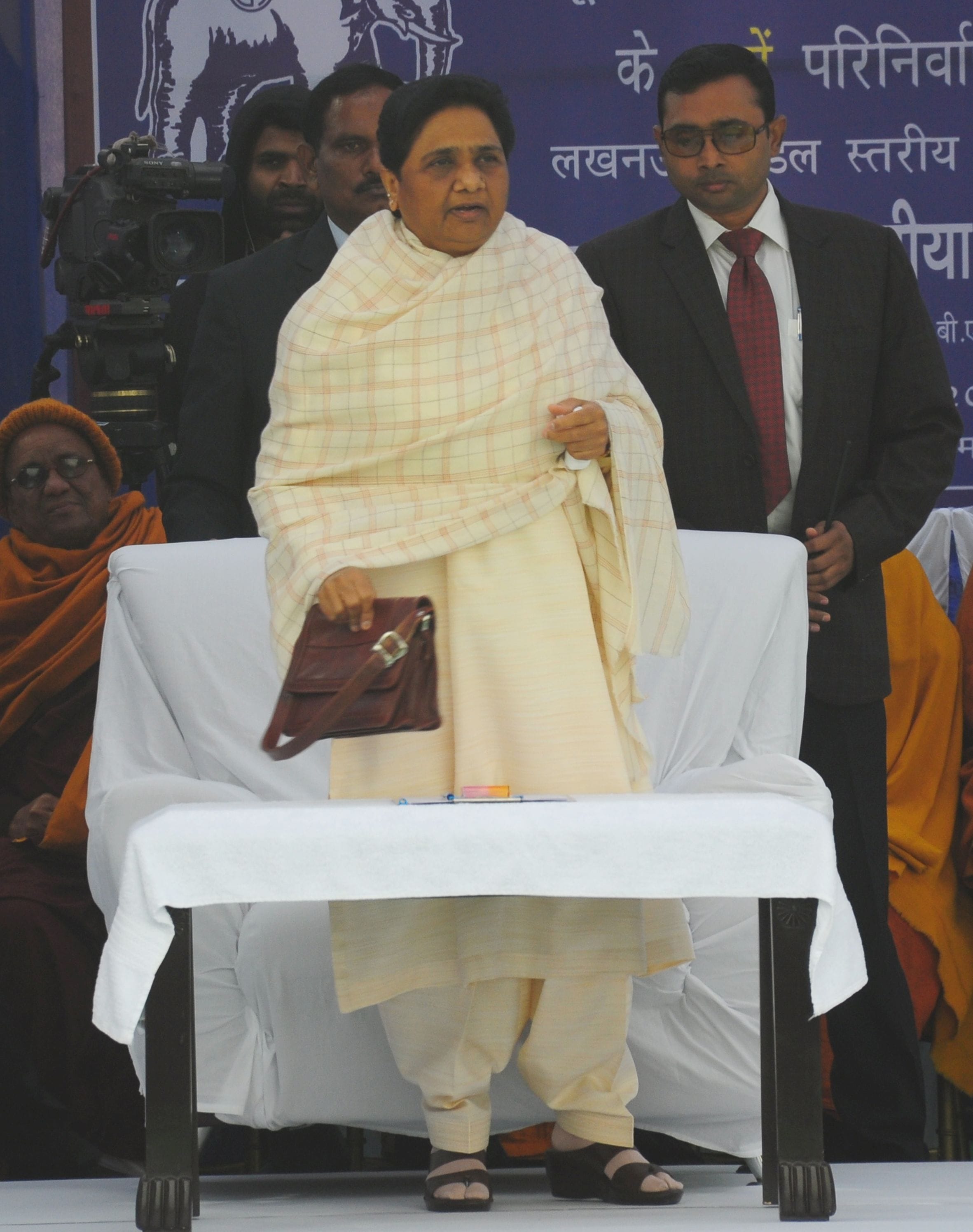 mayawati rally on ambedkar parinirvan diwas in lucknow