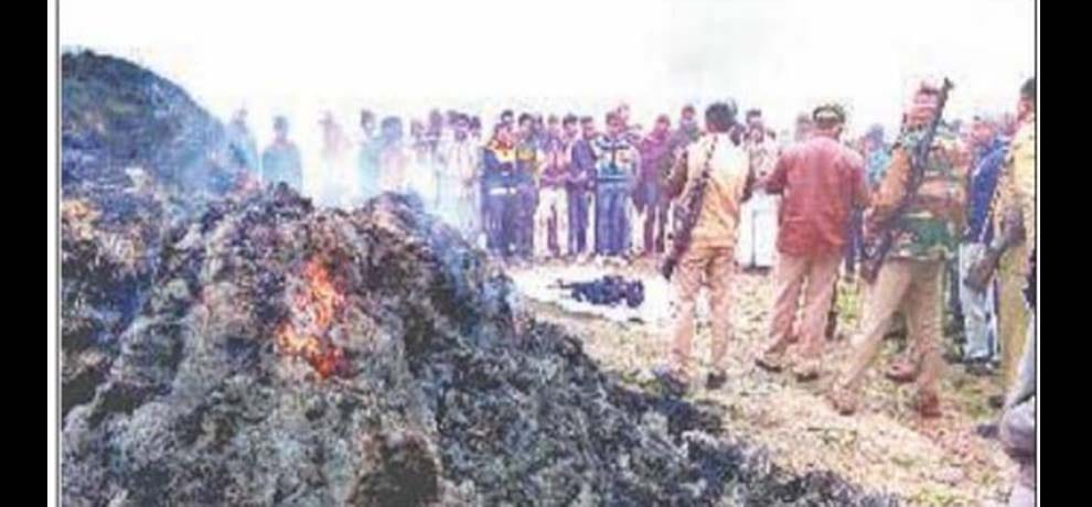 Bodies found along the road, suspected of murder