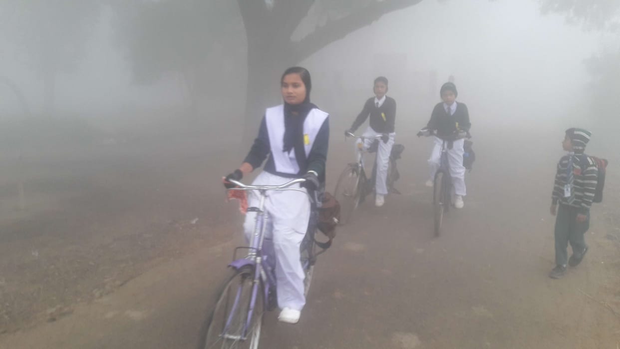 Shitlhri own fog prevented the full path