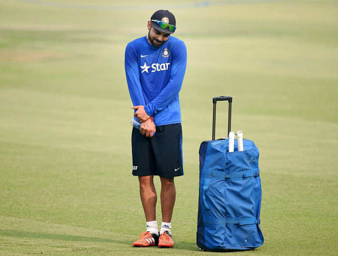 Indian Cricket Team Playing With Rubber Balls in Wankhede