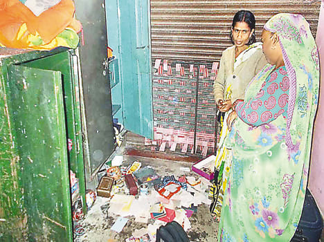 Burglars have millions of goods theft