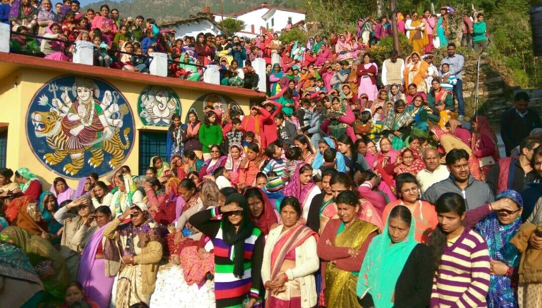 12 years later came the maiden mother Uma Devi