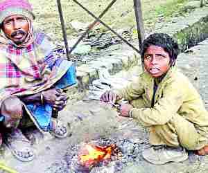 No relief from cold, poor are suffering
