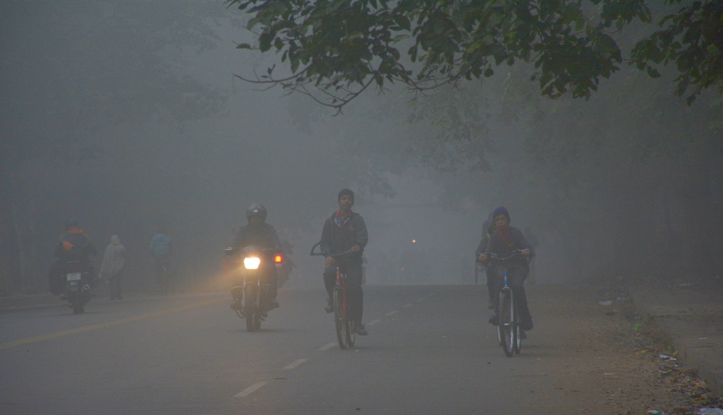 lucknow people enjoy winter season