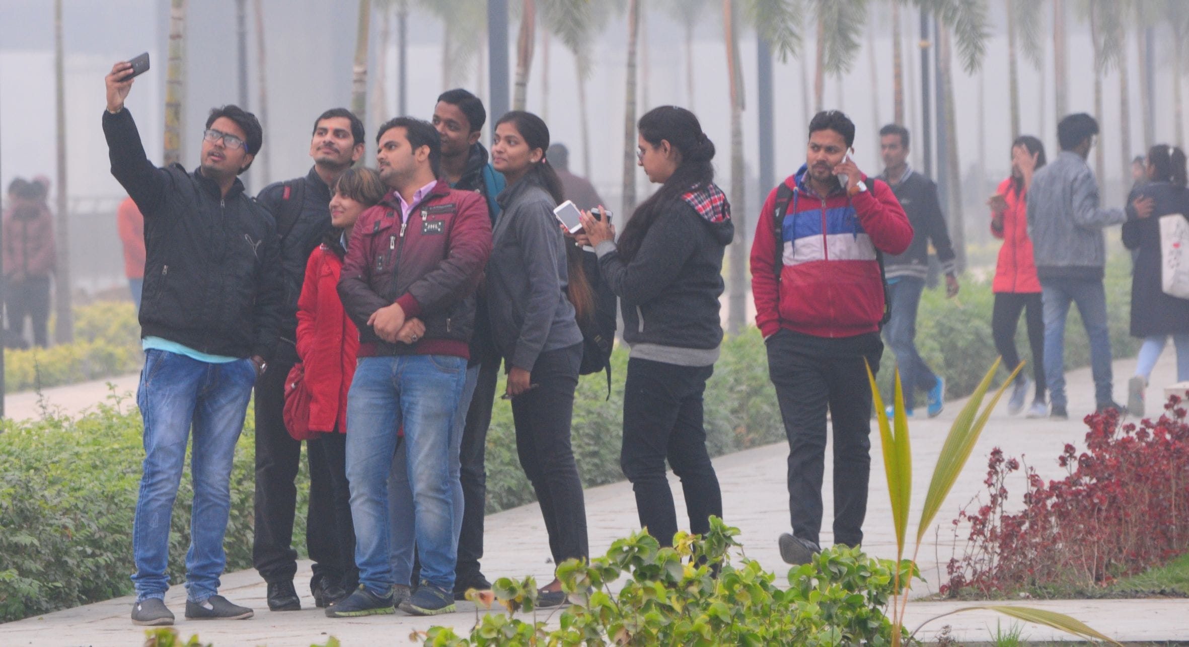 lucknow people enjoy winter season