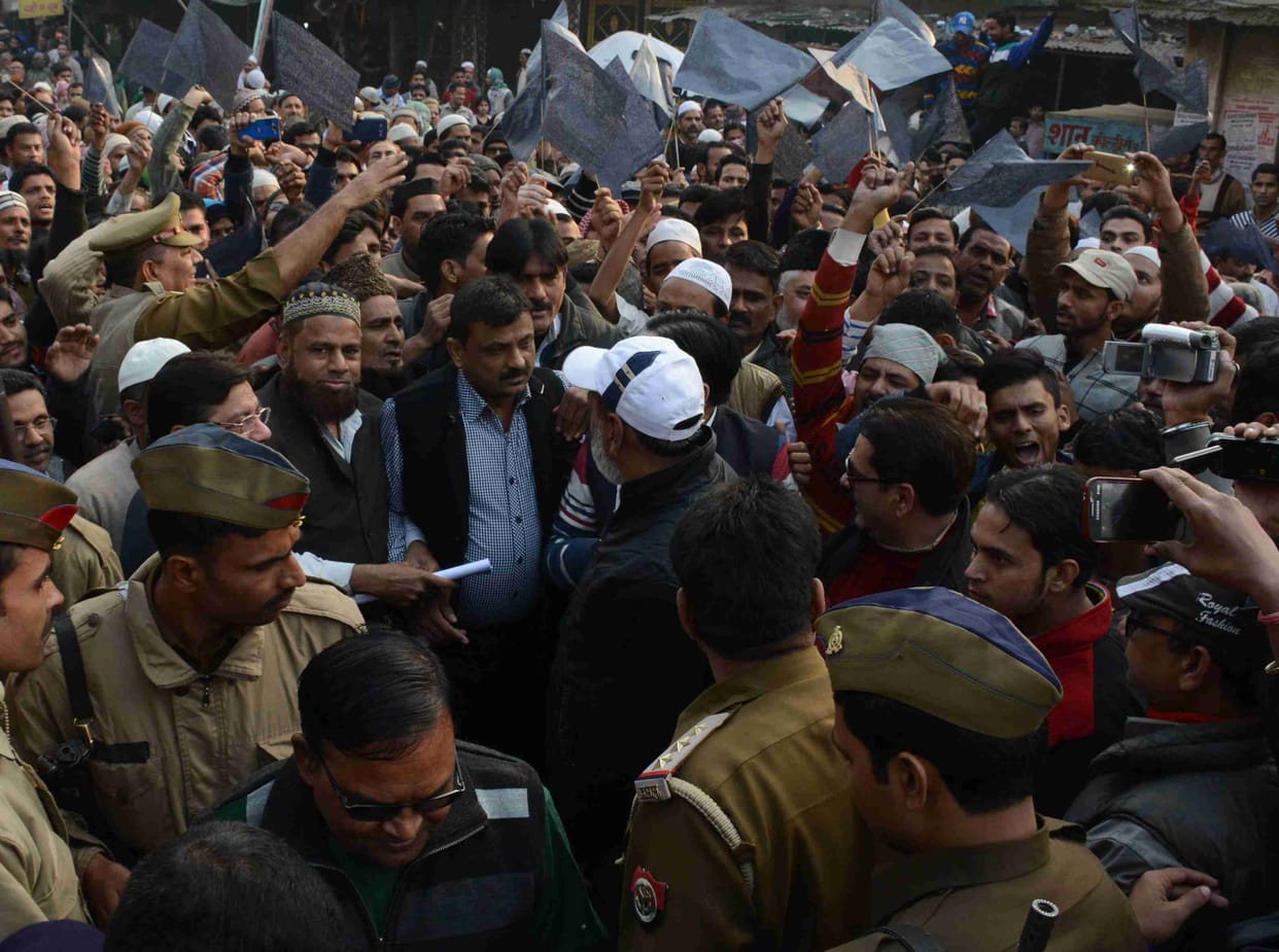 showed black flag on 6 december