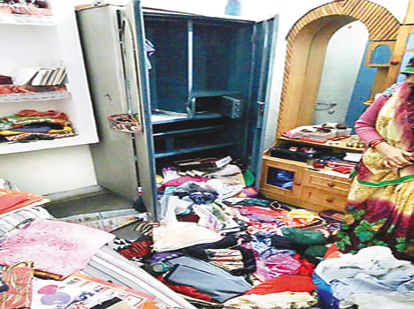 Deserted house two million theft