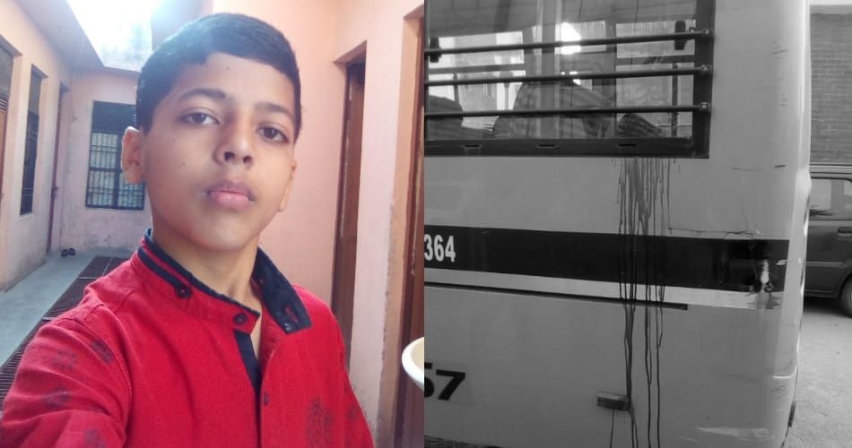accident in pinjaur, 11 years old student died