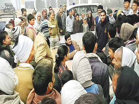 Choupal aware to stop open defecation