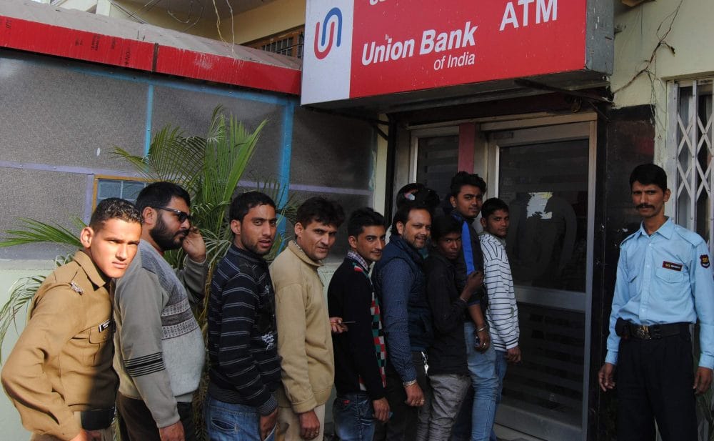 after note ban in india, huge crowd and cashless banks, many reasons behind this