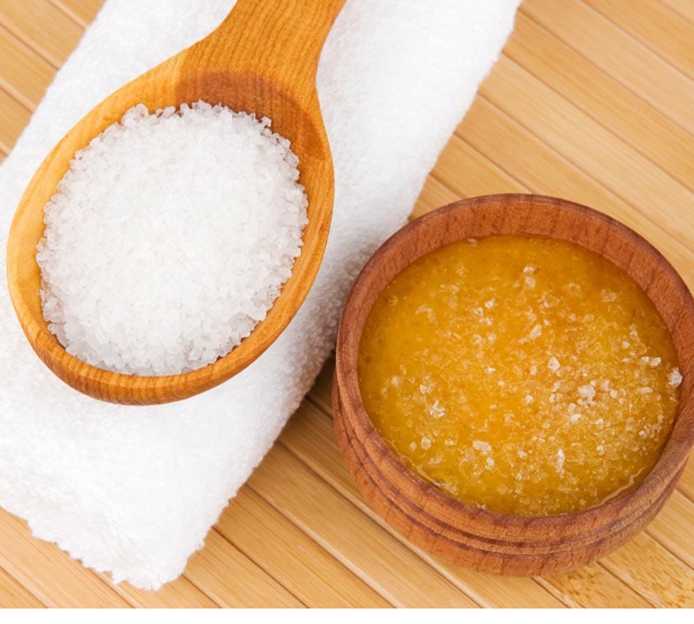 salt can make your skin beautiful