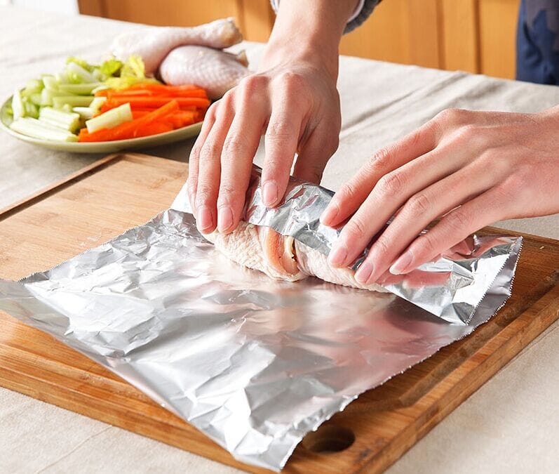 aluminium foil harmful for bones and memory