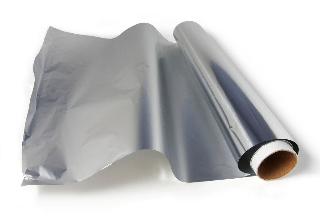 aluminium foil harmful for bones and memory