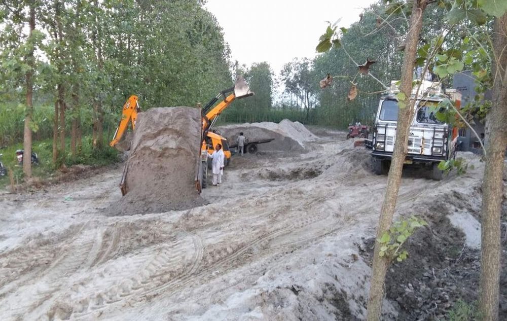 illegal mining in ganga and yamuna river