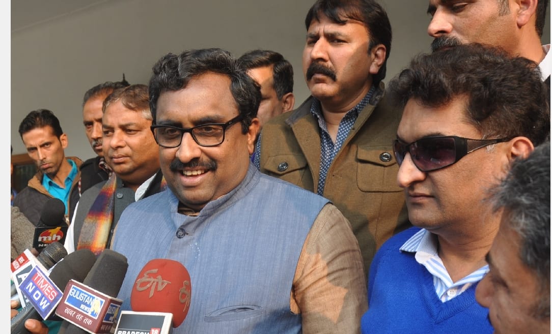ram madhav took a dig on Separatists
