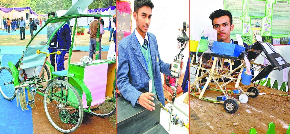 Photos: Look at exhibit the amazing inventions of young scientists