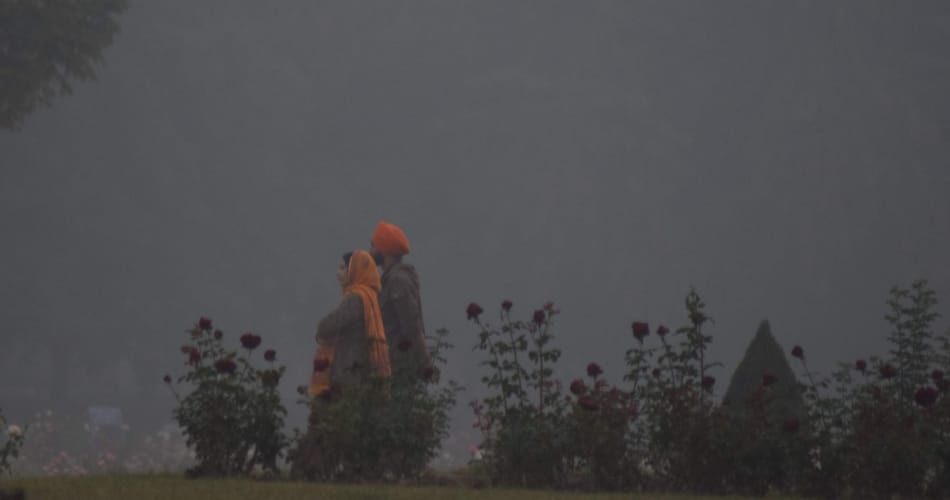 Low visibility, all flights canceled, canceled sadbhawana Express