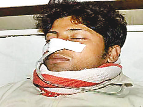 The young man ate poisonous substance in Mohammadabad police station lockup