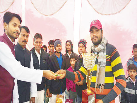 Trophy won by defeating Mahoba Charkhari