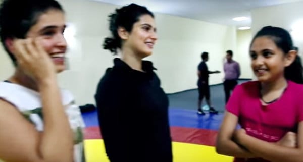 bollywood actor aamir khan completed lady wrestler wish and she got role in movie dangal