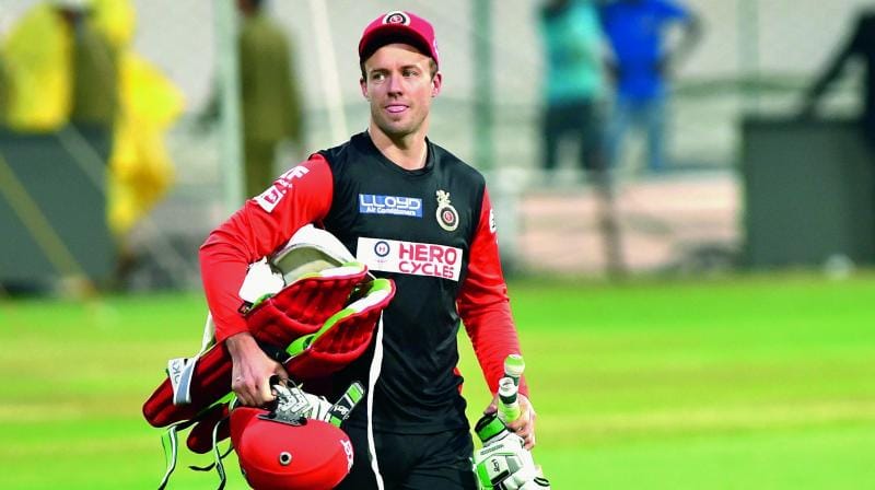 AB De Villiers gets sclaped by Krunal Pandya For 4th Time in 4 Encounters