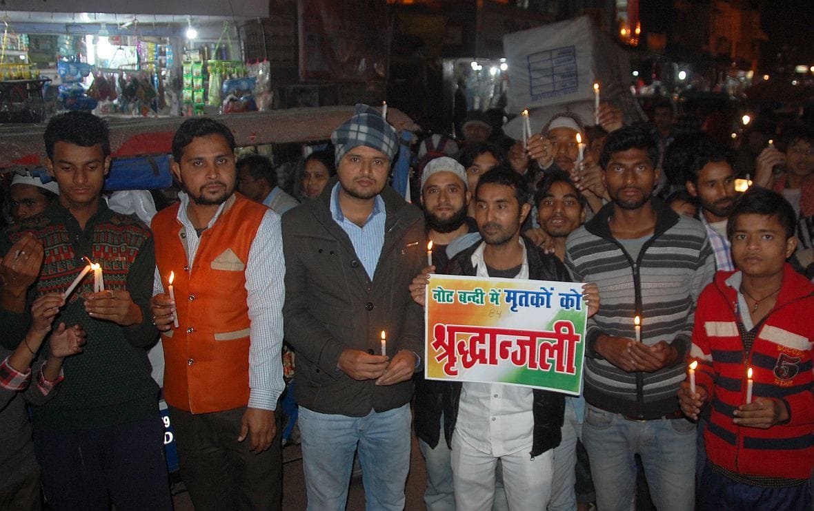Notbandi March candles removed from the dead tributes